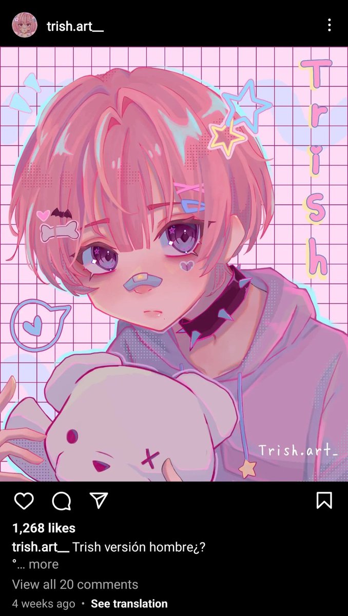 ‼️ART THIEF ‼️

Hello everyone I just realized this account has been stealing art from other artists so please report and block them ‼️

I found out about the original artist through Pinterest and the og artist's handle is @/trish.art_  on IG as well ‼️🙌🏻

#artmoots #artwt