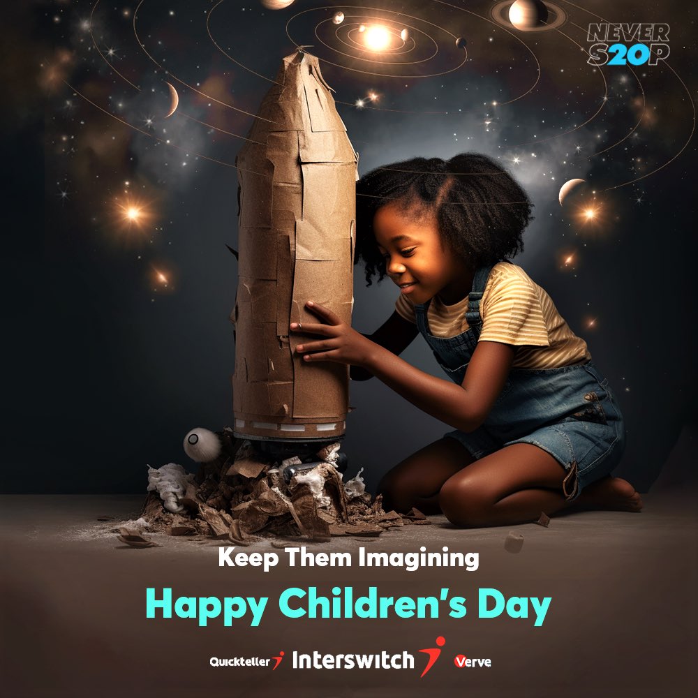 interswitchspak's tweet photo. On days like this, we're reminded that imagination extends far beyond where the boundaries of knowledge cease…
The future belongs to the curious.
#NeverStop fuelling their imagination!
#KeepThemImagining
#TechItToTheNextLevel ⏩
#InterswitchSPAK
#NeverS20P 🚀 https://t.co/Nl7Iprs6Hh