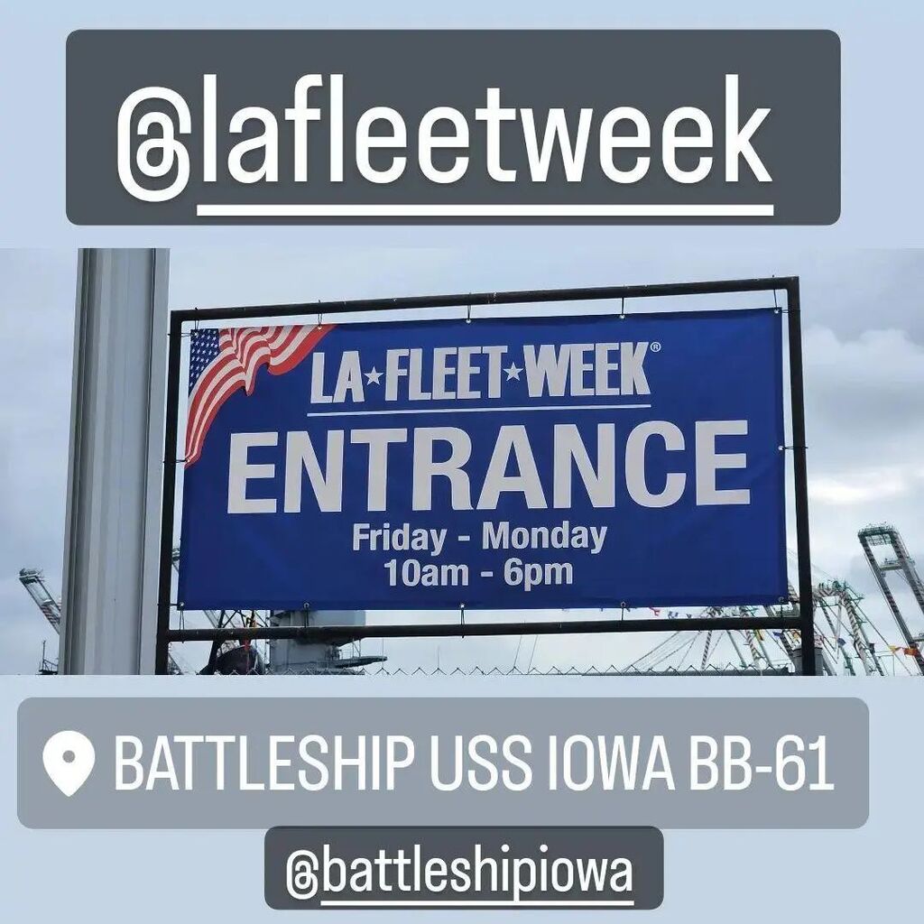 @lafleetweek at @battleshipiowa instagr.am/p/CswLNVNJ46F/