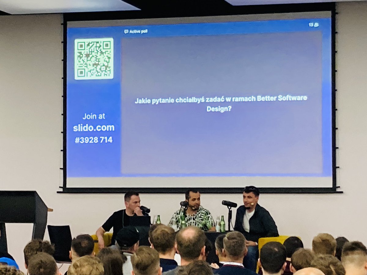 brzuchcrafter's tweet photo. Better Software Design live na #phperssummit z @_Codito_ @giergielewicz i @mariuszgil 🔥 https://t.co/nZh1DNoH19