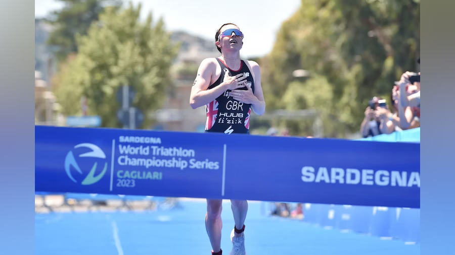 Double bubble at #WTCSCagliari!

@Lixsanyee and @georgiatb with brilliant victories 🙌

@BritTri have now won five of six @worldtriathlon races in 2023 🔥