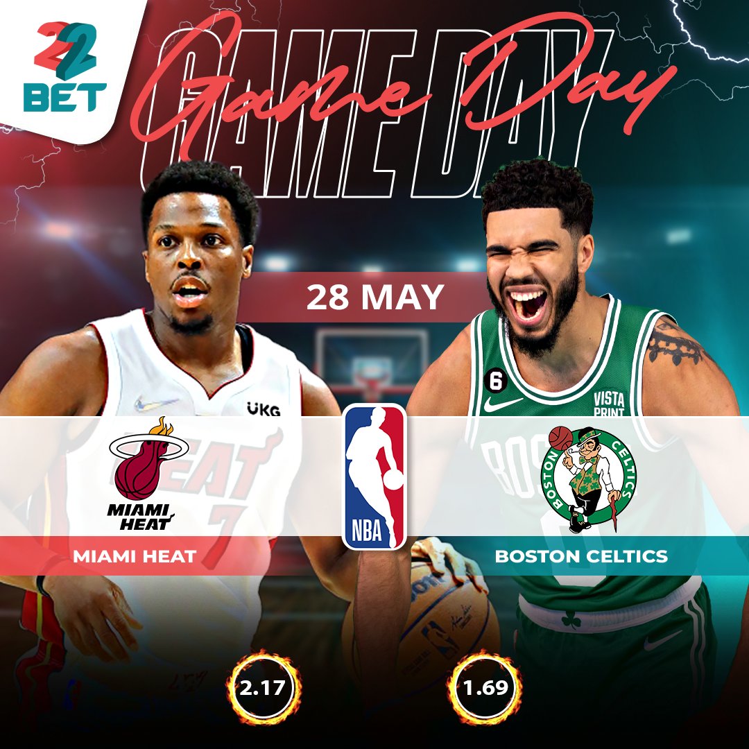Game 6💥

Boston Celtics vs Miami Heat🏀

Catch today's best Odds🔥

UKO SITE⁉️ #DundaNa22bet
