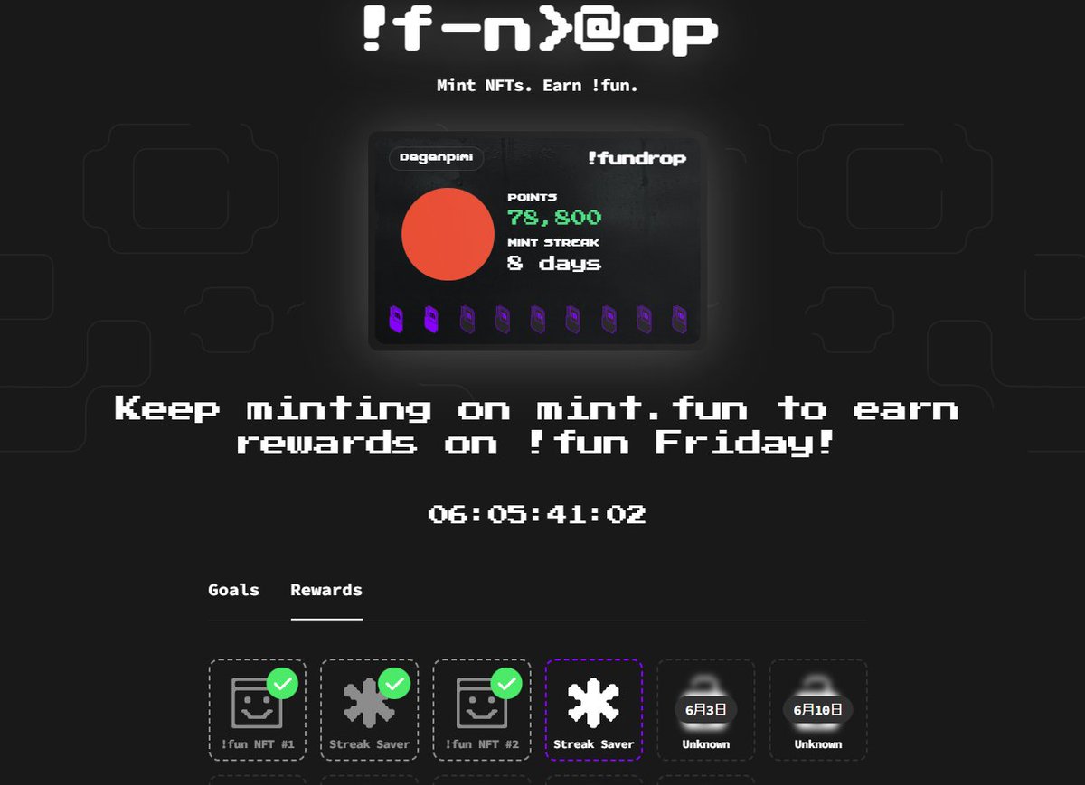 Pimimomi's tweet photo. @mintdotfun I got a 8 days steak but don't have gas reward? https://t.co/JYgDGtfwdv