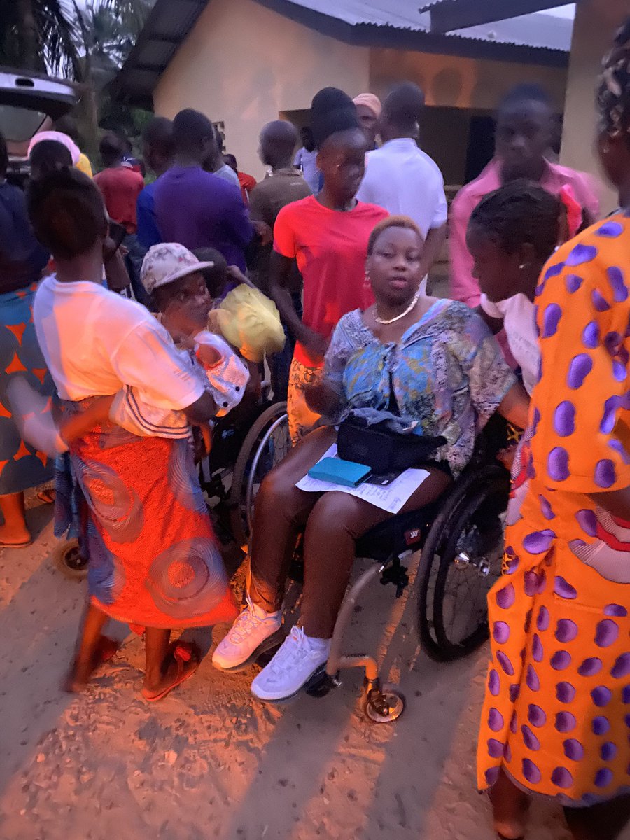 SagaMango's tweet photo. Disability is not inability. I support the rights of those living with disabilities and that’s why I always identify with them😊❤️
#One Margibi, One Agenda!
#VRP4Senate2023 https://t.co/MA64Tn6BrE