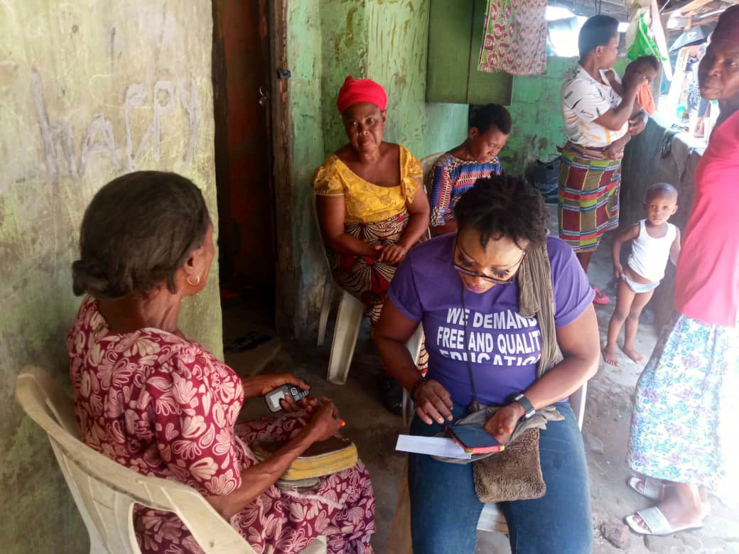 Over the last 2 weeks, our amazing community paralegal team in #PortHarcourt interviewed 900+ urban poor residents from all parts of the city — waterfront residents, street traders, &amp; more, documenting their diverse justice challenges, to together build more effective solutions