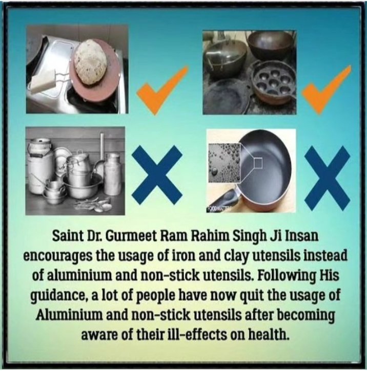 RenuCho40140952's tweet photo. #MakeSmartCookwareChoice
#HealthyCookware
#HealthAwarenessCampaign
#ChooseHealthyCookware
#DeraSachaSauda
#SaintDrGurmeetRamRahimSinghJi
#SaintRamRahimJi
#BabaRamRahim
#SaintDrMSG
#GurmeetRamRahim
#RamRahim
#SaintMSG
#SaintDrMSGInsan
@Gurmeetramrahim
@DSSNewsUpdates https://t.co/gkp1d2IXoY