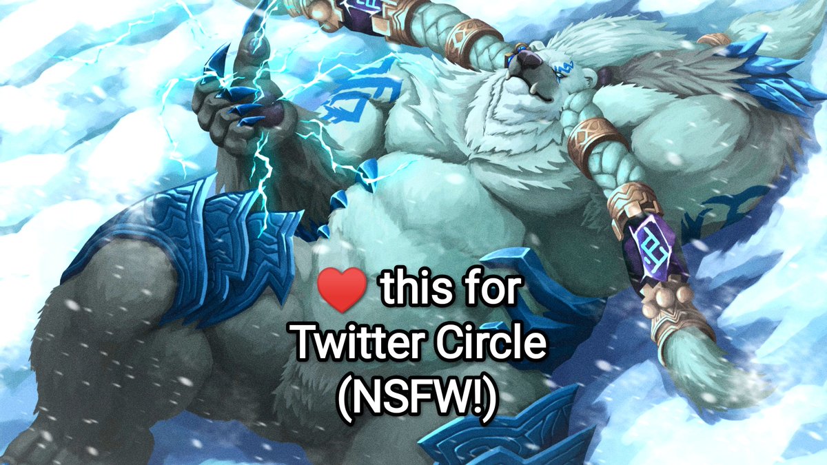 ♥️ this post to be added to NSFW Circle.

    🔄 to spread the word.
