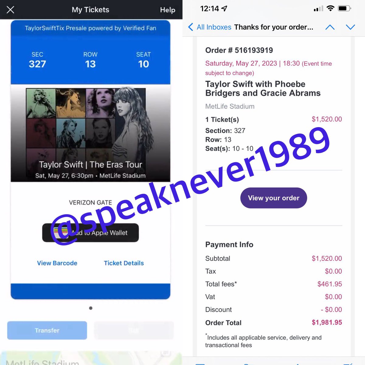 Concert Tour Tickets tweet media