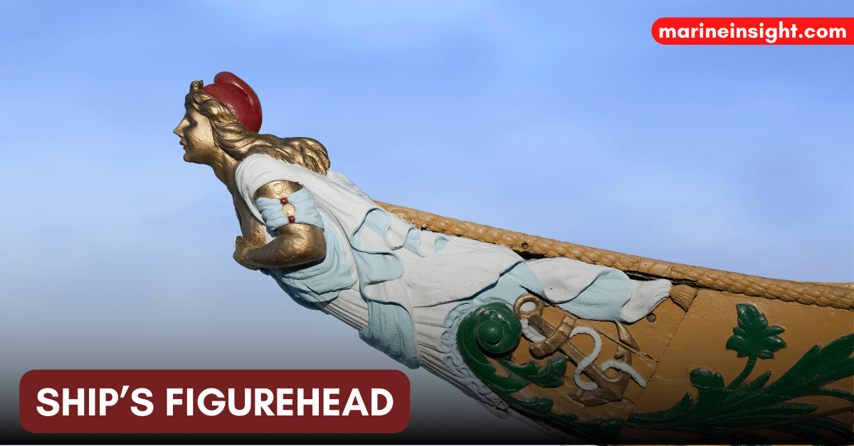 What is Ship's Figurehead? 

...Check Out this article 👉buff.ly/43ddYD6 

#ShipFigurehead #Shipping #Maritime #MarineInsight #Merchantnavy #Merchantmarine #MerchantnavyShips