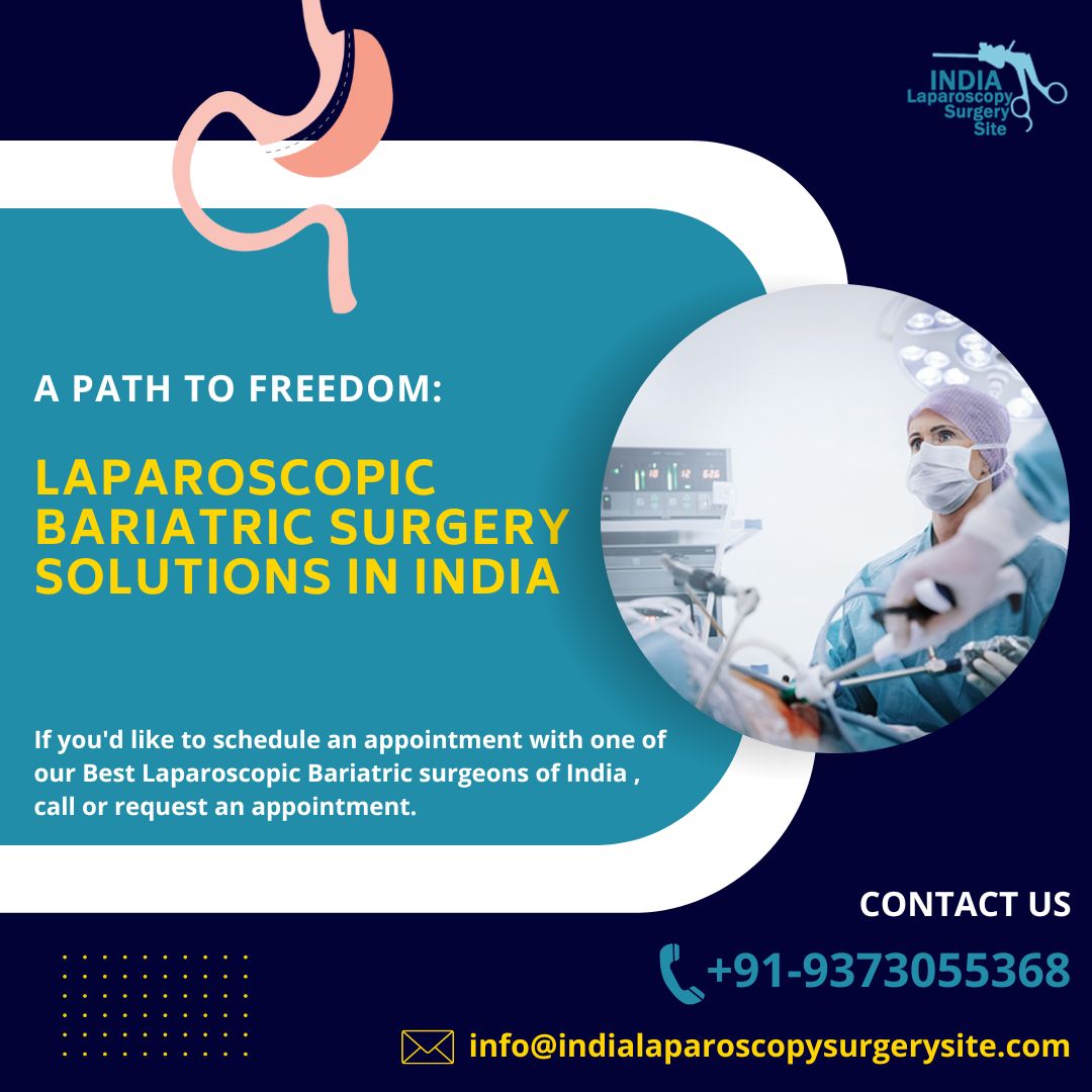 A Path to Freedom: Laparoscopic Bariatric Surgery Solutions in India
🌐: bit.ly/3OHGkko
📧 - info@indialaparoscopysurgerysite.com
☎ - +91-9373055368
#BariatricSurgery #LaparoscopicSurgery #WeightLossSurgery