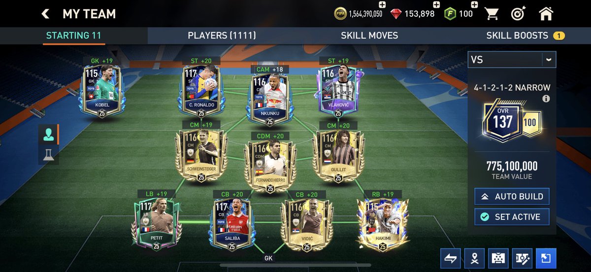 It’s not the best Team, but f2p! 😉
How would you rate it? x/10 🤔
#fifamobile #fifamobile23 @Doshi17_FM