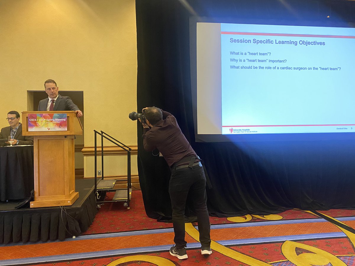 cscs_sccc's tweet image. @MarcPPelletier hit it out if the park with his talk on what makes up the ideal heart team model.  Pointed message to surgeons - Own the process!!!!   Take structural heart seriously.  Do a TAVR.  Don’t cover a TAVR!!!  #CSCS2023 #CSCP2023