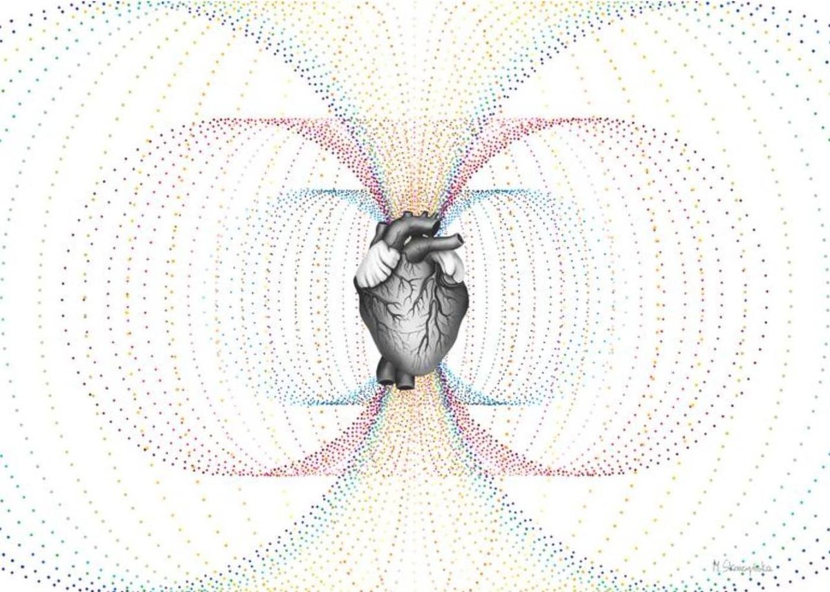 `
Torus Heart

Remembering that the first human organ to form in the womb was not the brain, but the heart:

• the still point
• the Higher Heart
• the Torus Heart.

Thus an electro-magnetic field begins to envelop the embryo that you were.

You became a magnet, an invitation…