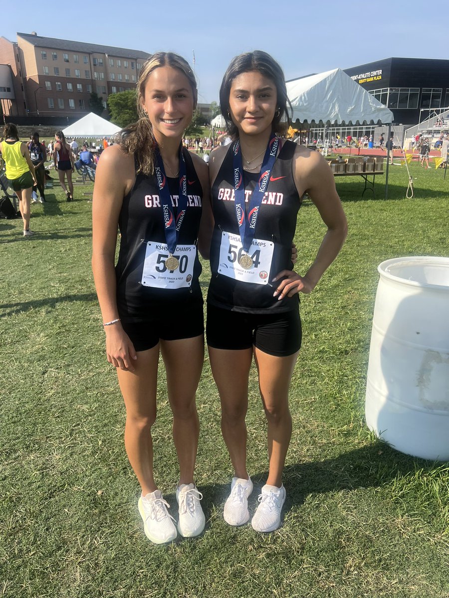 Track in Kansas (@trackinkansas) on Twitter photo 5A girls high jump state champion 🥇 
Great Bend’s Valaria Luna jumps 5-6 for the win. Teammate Mersadie Spray takes third at 5-4.
#trackinkansas 5A girls high jump state champion 🥇 
Great Bend’s Valaria Luna jumps 5-6 for the win. Teammate Mersadie Spray takes third at 5-4.
#trackinkansas