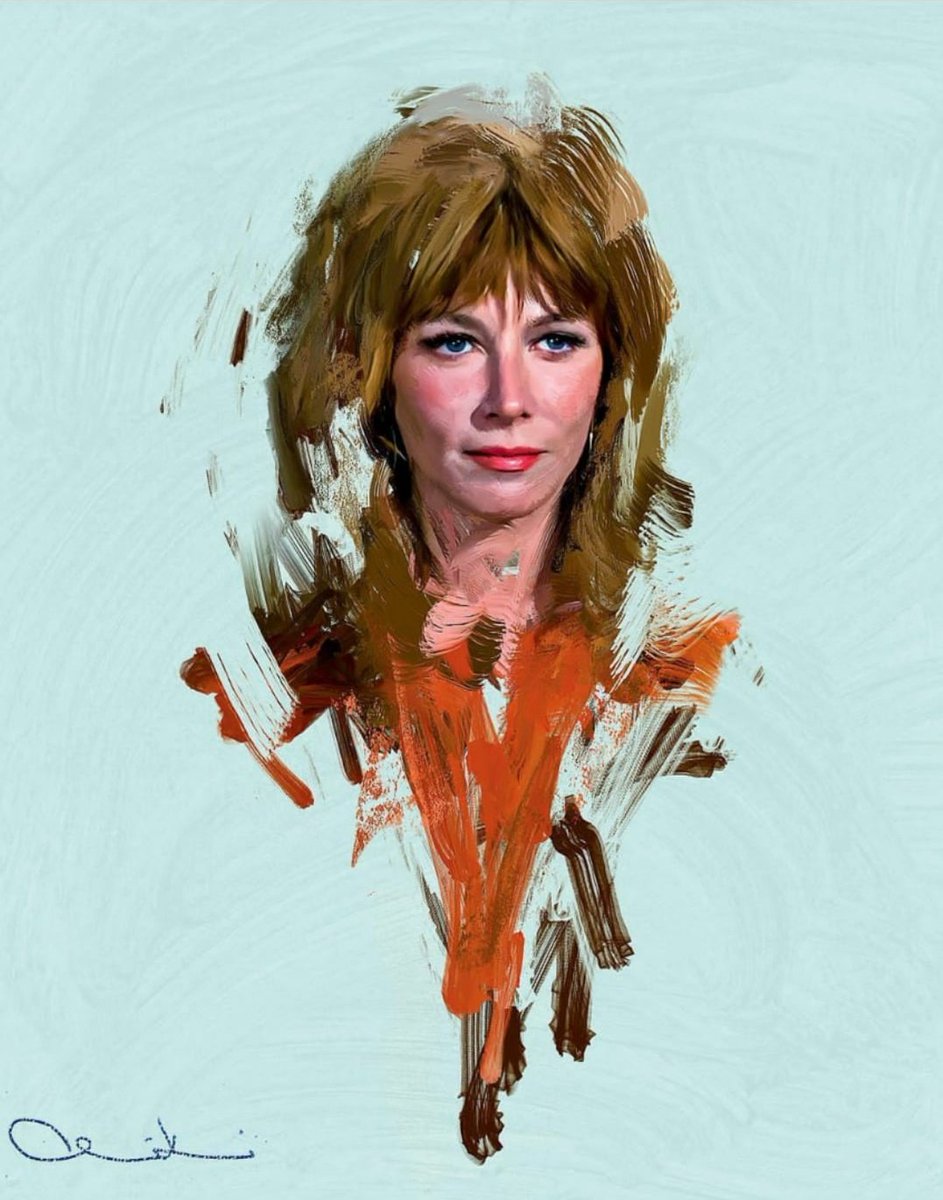 In case you didn't know
There's a #ColumboTV tweet-along tonight

As it's Ransom For a Dead Man...
Here's some fab Lee Grant @CorelPainter art by Instagram artist Mikifoldi 🎨