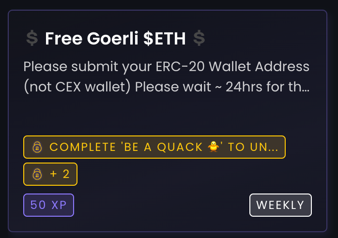 Quack $ETH for free, quack now 🦆