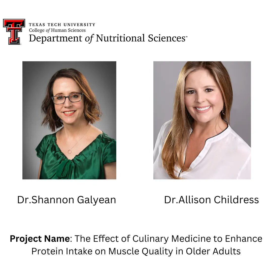 TTUNSc's tweet photo. Congratulations to Drs. Shannon Galyean, Allison Childress and Michelle Alcorn (@ttuhrm) on receiving a grant from the Beef Checkoff / The National Cattlemen's Beef Association 

It is wonderful to see this  the successful interdepartmental collaboration !  👏 

@ttucohs https://t.co/k73Tbd38r7