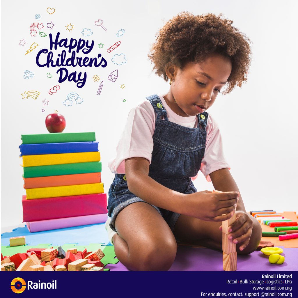 RainoilLimited's tweet photo. Guided by their innocence and untamed curiosity, let us embrace the joy of discovery, as they assemble the puzzle pieces of their own unique journeys.
Happy Children's Day!
#rainoillimited
#creatingsuperiorvalue
#oilandgas
#happychildrensday
#downstream https://t.co/h8oDwhkGdI