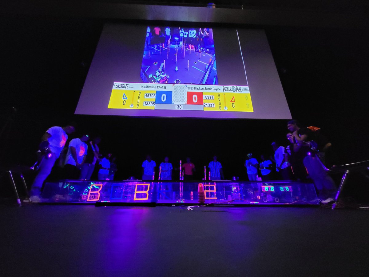 BOBR is officially underway! 
<a href="/NISD/">Northside ISD</a> <a href="/NISDBrandeis/">Brandeis High School</a> <a href="/FIRSTinTexas/">FIRST in Texas</a> <a href="/FIRSTweets/">FIRST</a> #firsttechchallenge #ftc #RepTheB #firstrobotics #NISDIngnited