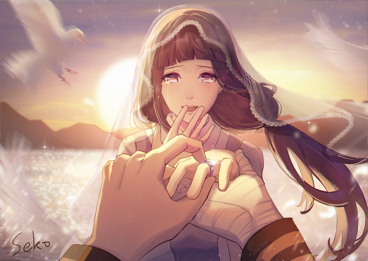 YoruiSeko's tweet image. 🧡For my best couple💜#ナルヒナ