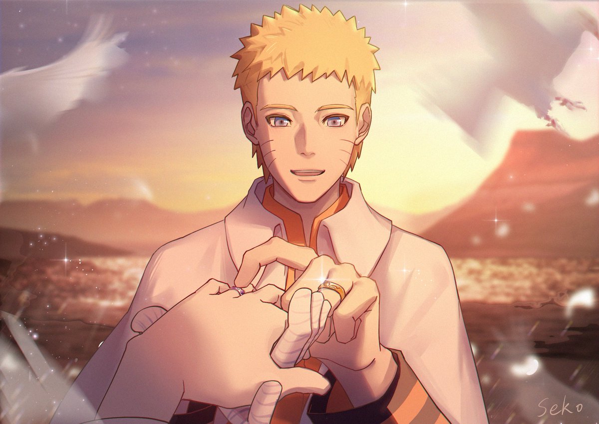 YoruiSeko's tweet image. 🧡For my best couple💜#ナルヒナ