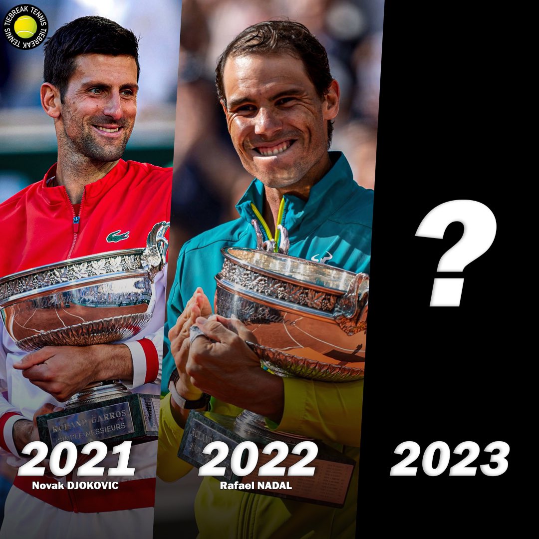 Who will be the new 👑 king of Roland Garros? 🏆🇫🇷

📸Getty 
#rolandgarros #frenchopen #tiebreaktennis #grandslam #atp