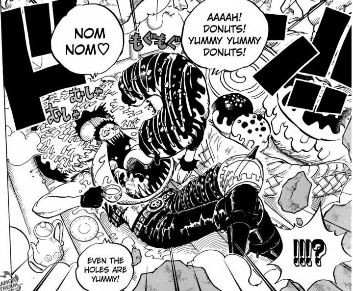 Currently on chapter 888 and you all hyped the secret of Katakuri like it was something insane 😭 , this nigga just loves donuts, One piece is so unserious that's why i like it lmao 😭