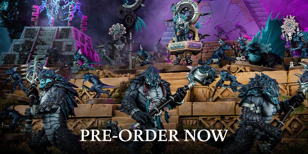 As predicted by the Great Plan, the day has finally arrived! 🐸🦎🦖

The new Seraphon are now available for pre-order: bit.ly/3IIsGcS 

#WarhammerCommunity
