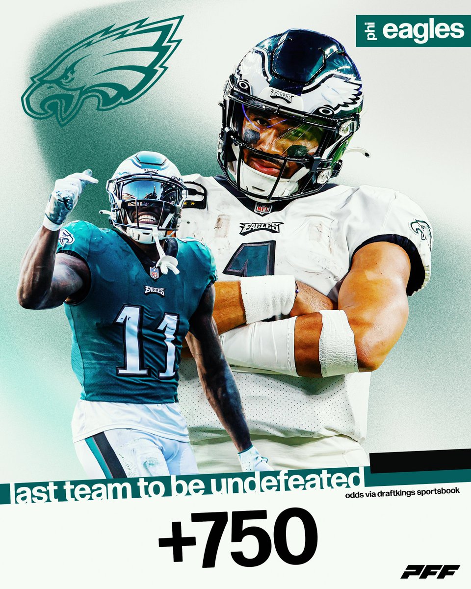 Will the Eagles be the last undefeated team for a second consecutive season? 🦅