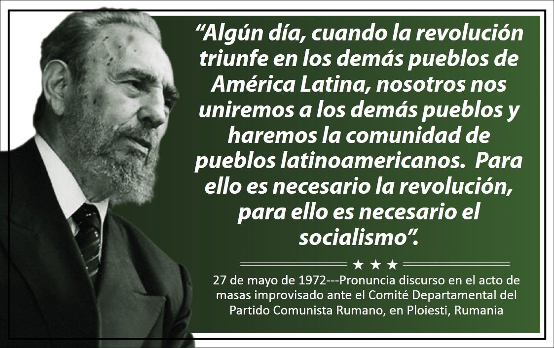 #FidelPorSiempre  y sus geniales reflexiones #PasiónXCuba #PoderPopular #CubaLegisla