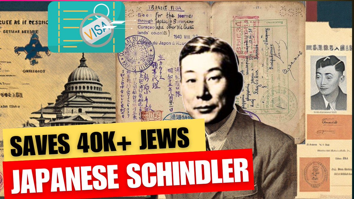 HallmarkHistory's tweet image. While the world was plagued by hate and destruction, Sugihara rose to the challenge, casting aside the shackles of bureaucracy and following his heart's call to save lives. See the story  here youtu.be/BaSAOhzIXEU
