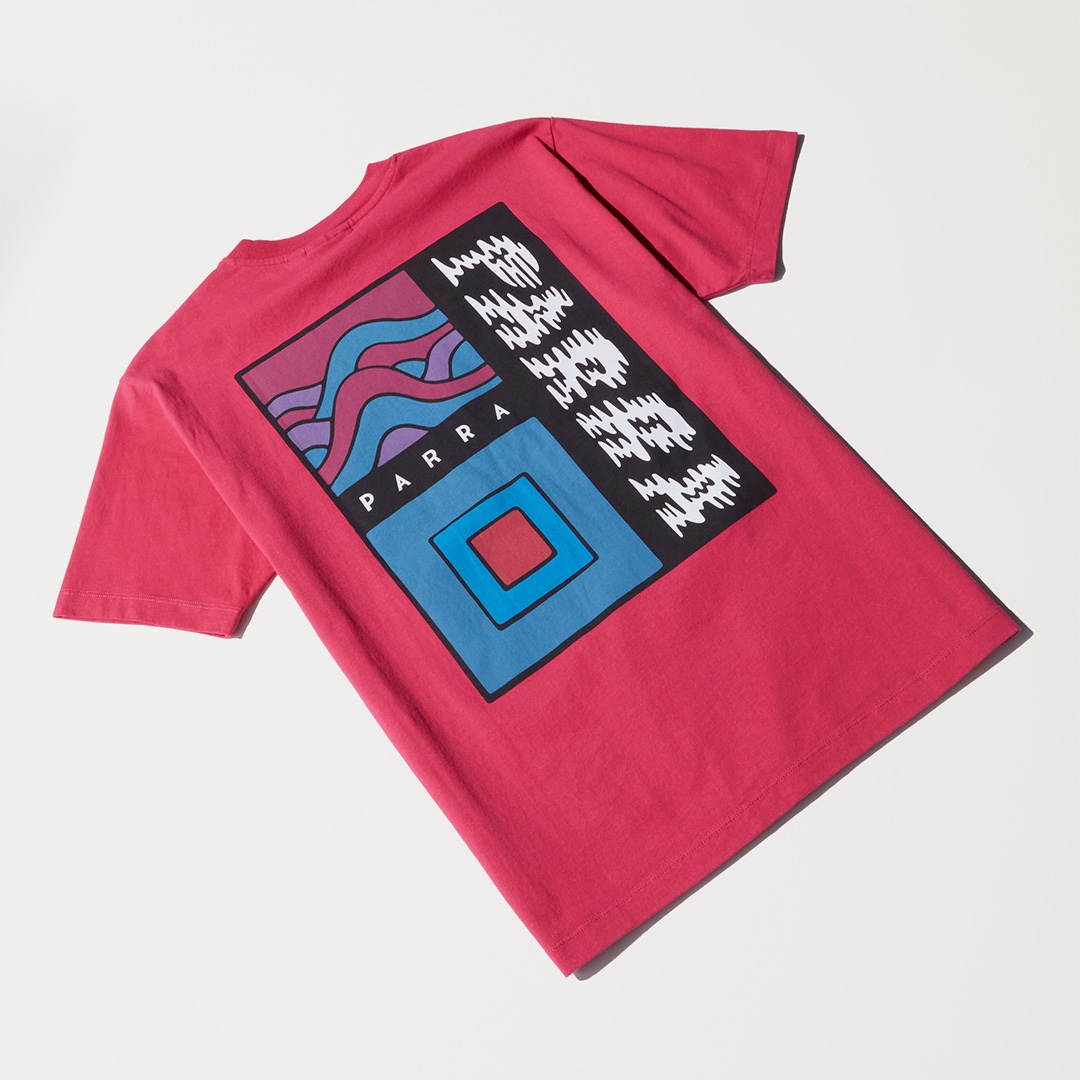 The second clothing company from artist, designer and pro skater Pieter ‘Parra’ Janssen, by Parra is a wearable outlet for his creativity, using pop color palettes and experimental typefaces.⁠ ⁠ Select apparel pieces are available now at cncpts.com.⁠ ⁠ #parra