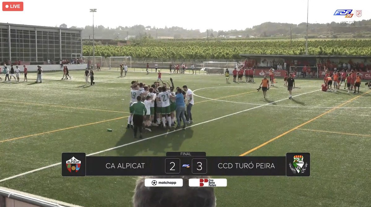 DE PRIMERAAAA
EL TURÓ ES DE PRIMERAAAAA
🥳🥳🥳🥳

#FCFTV #1cat2