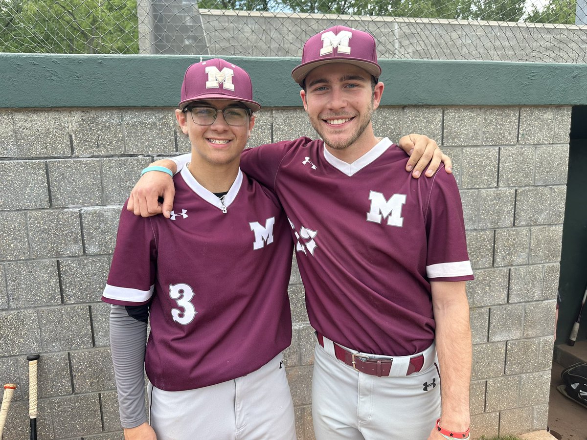 cavemensports's tweet photo. Mishawaka’s Maddux Yohe and Trey DeBroka combined for a 2-hit shutout in the Sectional Semi-final vs Michigan City! https://t.co/N3JaRcRG0G