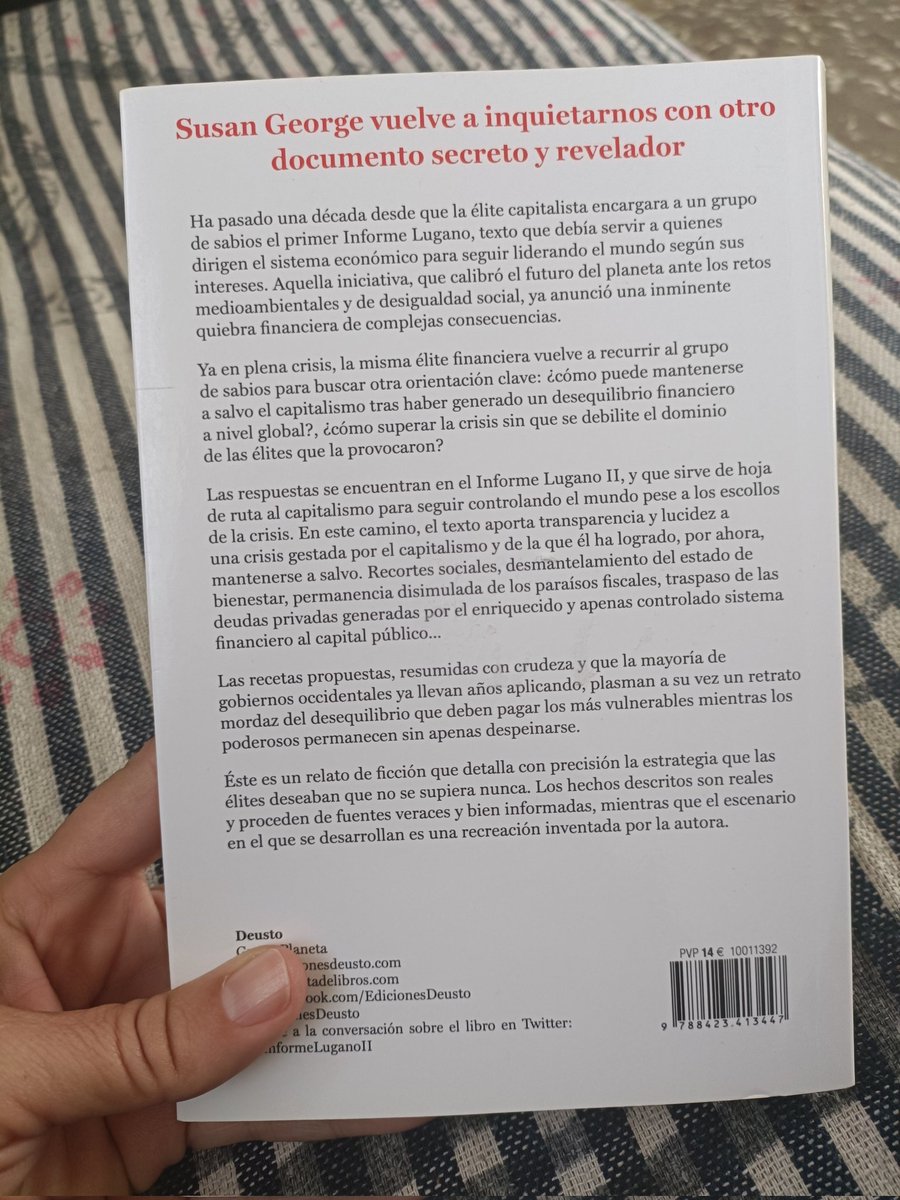 Com els governs occidentals porten anys aplicant les receptes proposades perquè els més vulnerables paguen els desequilibris davant els més poderosos #informelugano #SusanGeorge