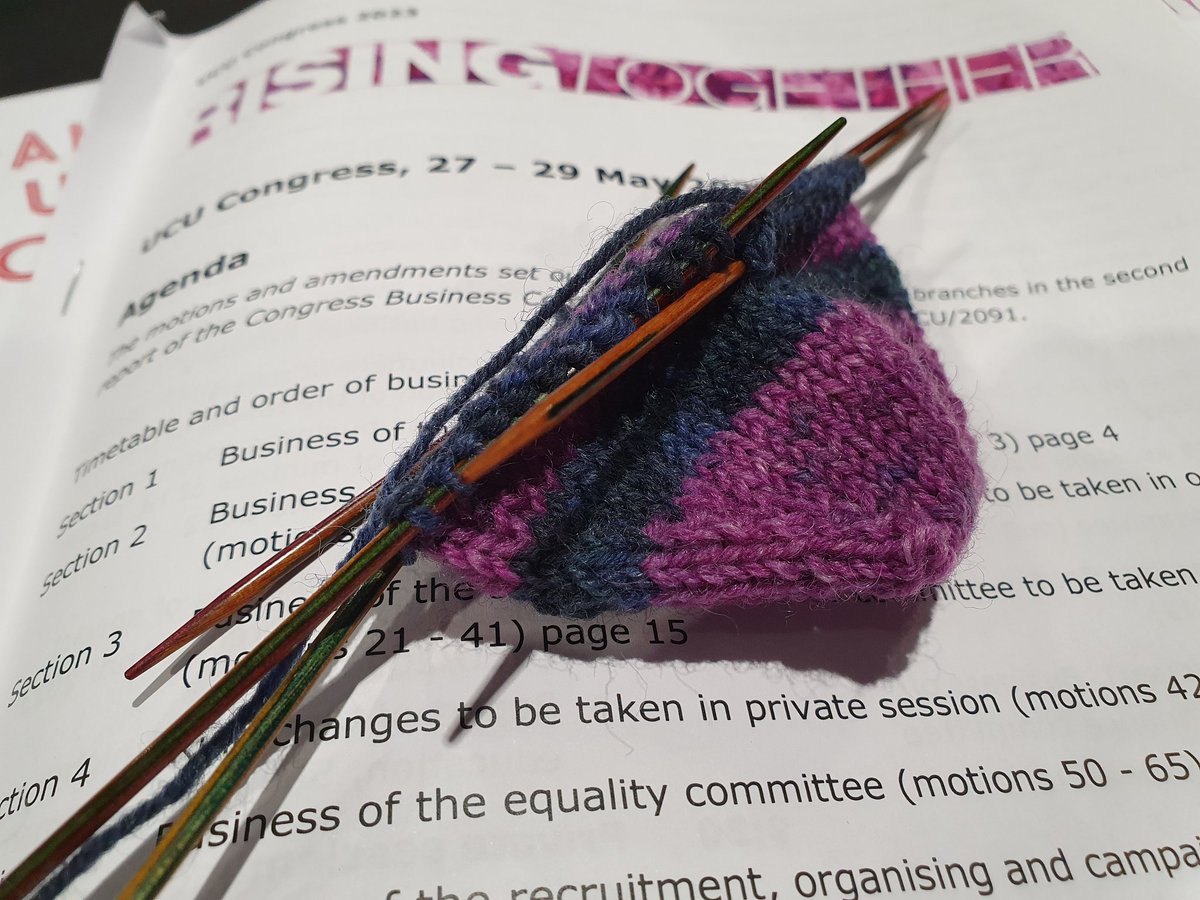 When the yarn matches the event  #ucuCongress #ucuTOGETHER