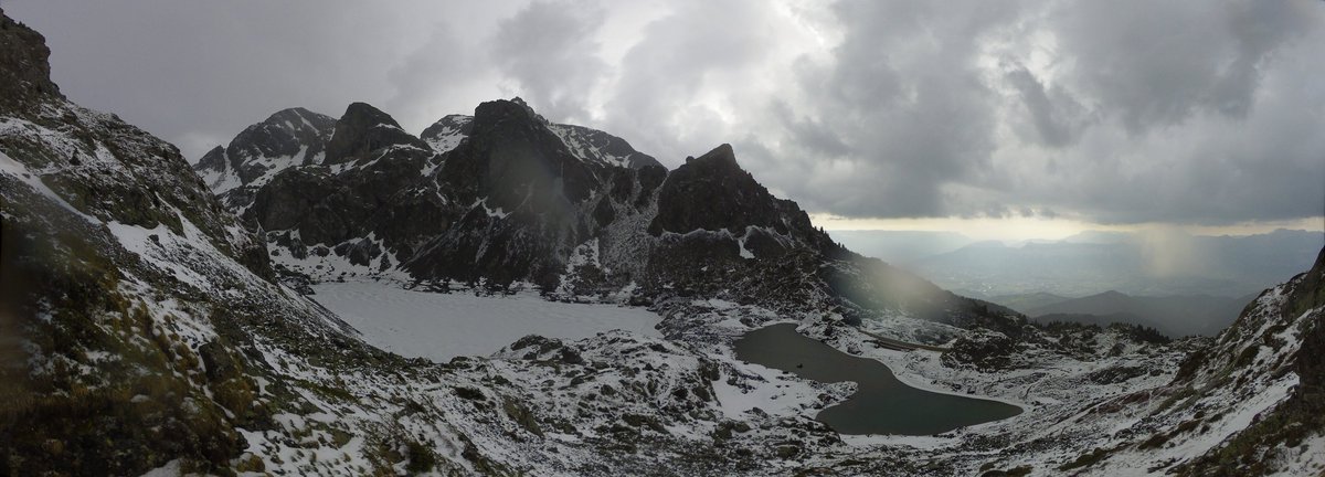 Lac du Crozet sous la grêle !? #Orage