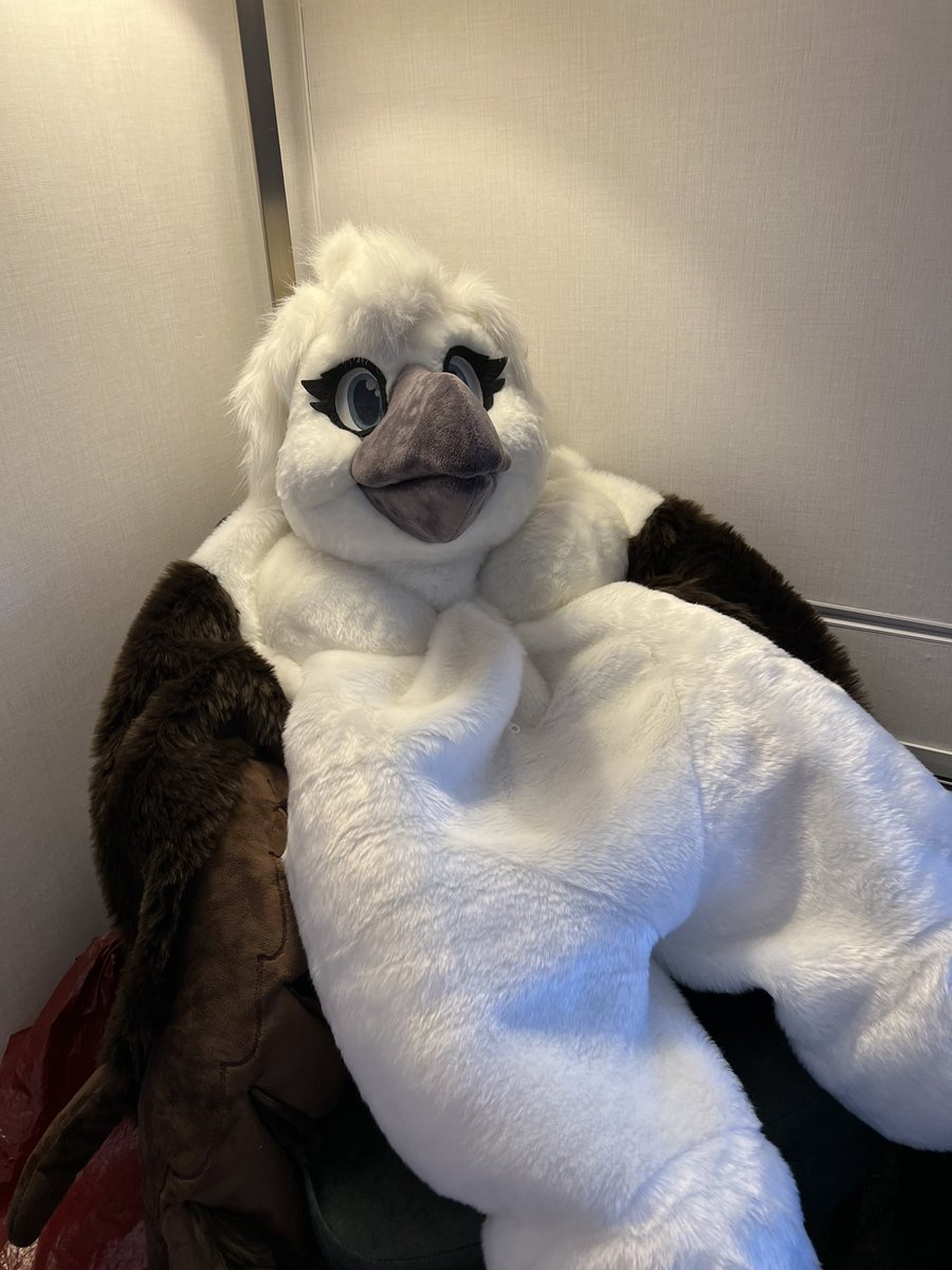 Full suiting making me feel…. #furry #fursuit #Confuzzled2023