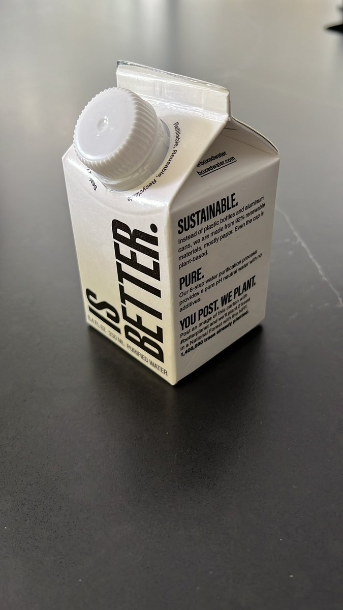 tmac1202's tweet photo. @boxedwater #betterplanet https://t.co/HftlrUzg28