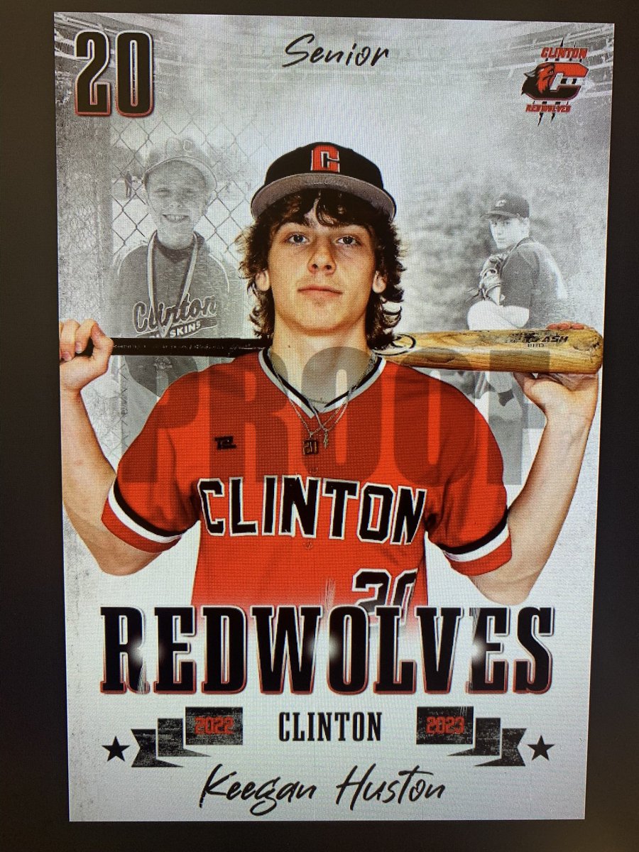Keegan Huston powers the Redwolves with his 3 run blast over the center field fence and Andy Fair picks up the pitching win as Clinton defeats Union City 8-6 to conclude the regular season at 29-2. Nik Shadley 3/3 ,Ryan Tschirhart 3/4 also help pace the offense. <a href="/ClintonAthletic/">Redwolves Athletics 🐺</a>