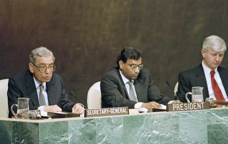 Growing up in Kandy, I met Mr. Jayantha Dhanapala on quite a few occasions. Even with the dizzying heights he reached in global diplomacy, he was a simple, humble &amp; warm person. Men of his calibre are few &amp; far between. May he rest in peace.