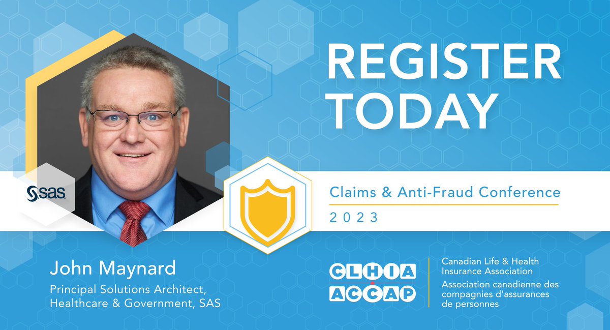 We're proud to be a Platinum Sponsor of the Claims and Anti-Fraud Conference on June 7-9! John Maynard, Principal Solutions Architect, will be present to talk about AI & analytics' role in solving real-world fraud. 👇 

2.sas.com/6010OUyM0 #ClaimsConference #AntiFraud