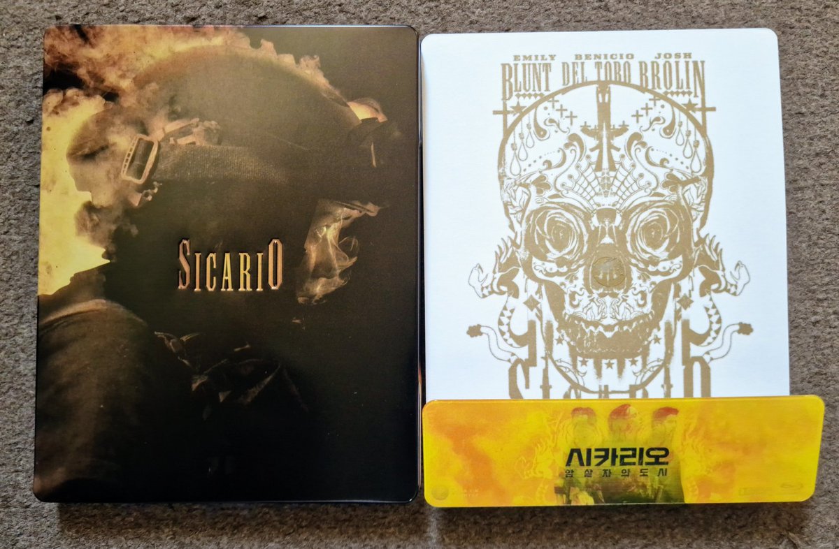mikeycubed's tweet photo. Shoutout to the sexy mofo @GoonerArmstrong for the great deal on these stunning Sicario steels!
#Sicario #PlainArchive #Soldado https://t.co/8lwi6VsPba