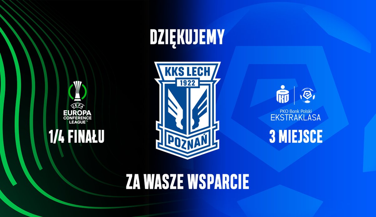 Wiara, dziękujemy Wam za wsparcie w sezonie 2022/23 🔵⚪️