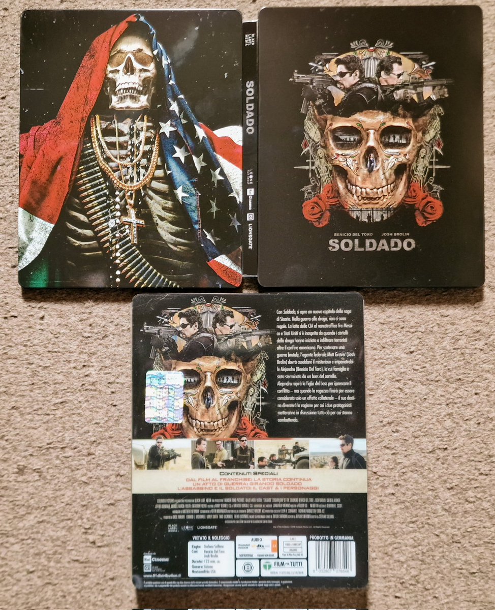 mikeycubed's tweet photo. Shoutout to the sexy mofo @GoonerArmstrong for the great deal on these stunning Sicario steels!
#Sicario #PlainArchive #Soldado https://t.co/8lwi6VsPba