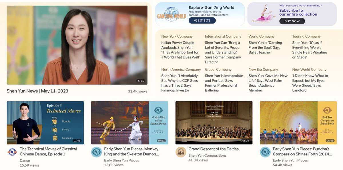 If you want to know about Falun Dafa:
falundafa.org

If you want to explore more about Shen Yun:
shenyun.org
shenyun.com
shenyun.com/symphony#music
👉shenyuncreations.com

If you like shopping:
👉shenyunshop.com
shenyundancer.com