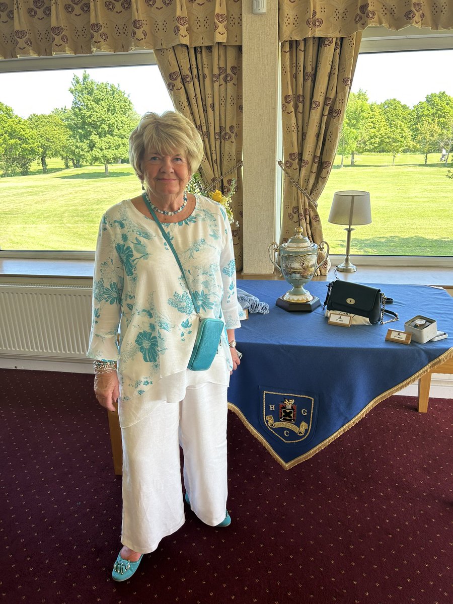 Great day in The Derek Leigh Centenary competition. Barbara Leigh not only played but ensured we only had a memorable day. <a href="/HelsbyGC/">Helsby Golf Club</a>