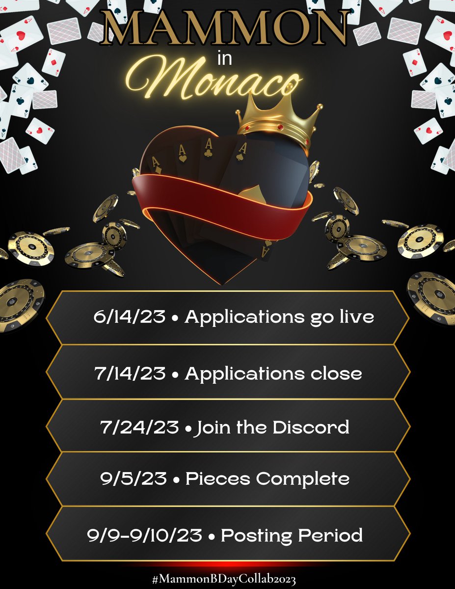 Mammon Birthday Collab 2023 tweet media