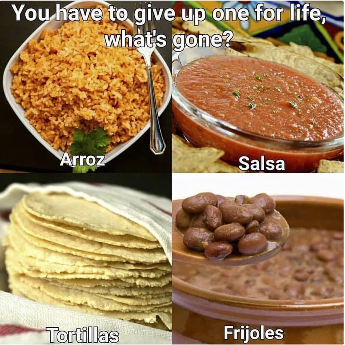 This is tough, but I would have to say rice.  What about you?

#mexicanfood #Rosarito #BajaCalifornia #Foodies #lasgaviotas #mexicofoodies