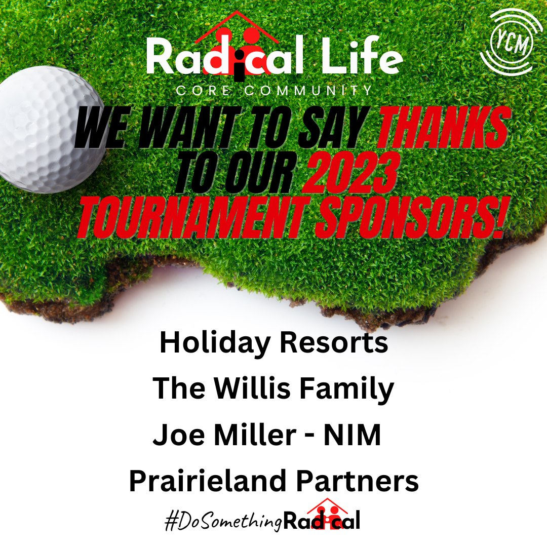 Radical_Life_CC's tweet photo. We are excited to announce some of our 2023 Tournament Sponsors!  This community is so gracious to us!
You can still sign up to #dosomethingradical with us! Hole Sponsorships and Event Sponsorships must be turned in by June 5th! For more info reach out to Sydney at 316.619.688o! https://t.co/kTZo3hRWYZ